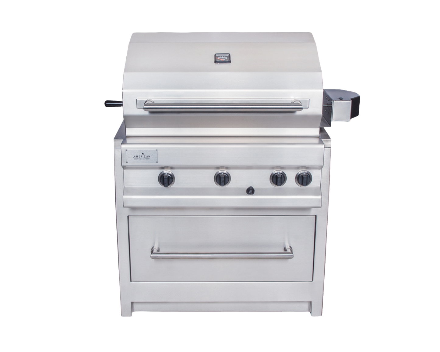 'THREE ONE SIX' 316L - 6 Burner Built-In Grill with Rotisserie