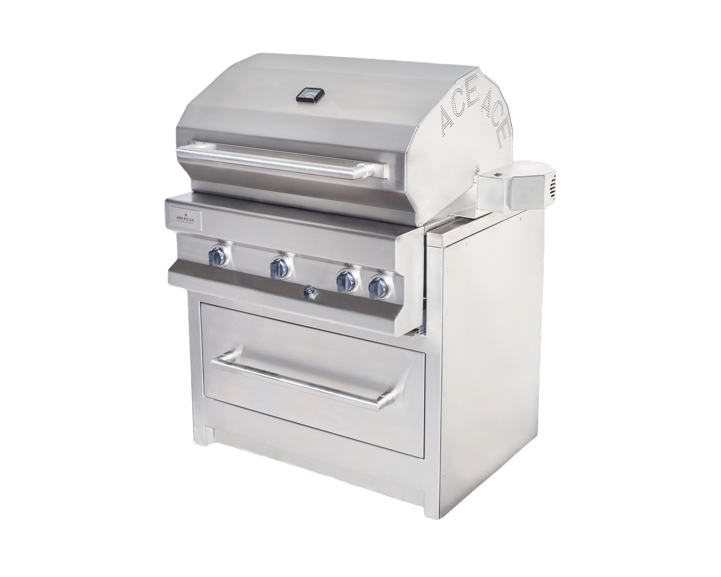 'THREE ONE SIX' 316L - 6 Burner Built-In Grill with Rotisserie